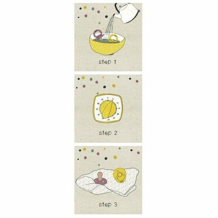 BIBS USA- Natural Rubber Pacifier 2 Pack - Sage/Ivory