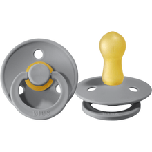 BIBS USA- Natural Rubber Pacifier 2 Pack - Cloud/Cloud
