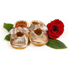 Starry Knight Rose Gold Bella Janes Baby Moccasins