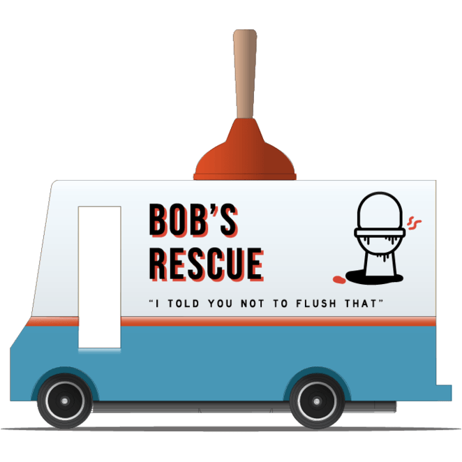 Candylab Candycar Bob's Plumbing Van