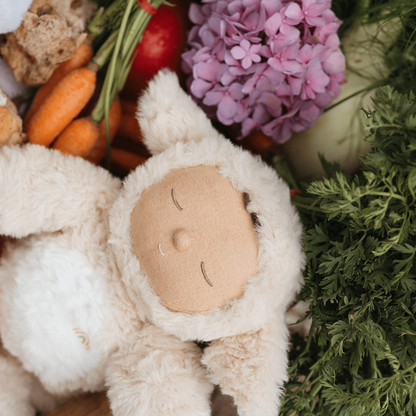 Olli Ella Cozy Dinkums Lamby Picket Cream