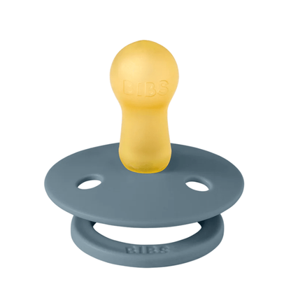 BIBS USA- Natural Rubber Pacifier 2 Pack-Deep Space/Petrol