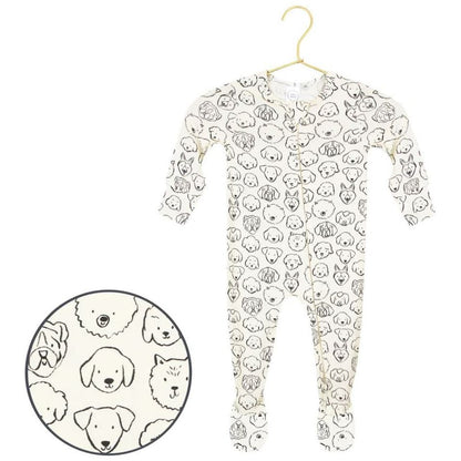 Lou Lou & Company Zippered Footie - Dane