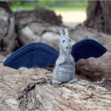 Tara Treasures Felt Dragon Toy - Navy Blue