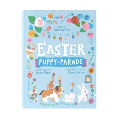 Up with Paper Pop Up Book - Easter Puppy Parade