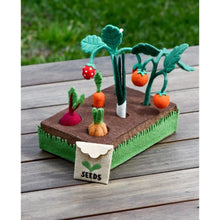 Tara Treasures Grow Your Own Garden - Felt Planter Box with Sprouts and Vegetables