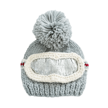 Blueberry Hill Ski Goggles Hat, Bowie Grey