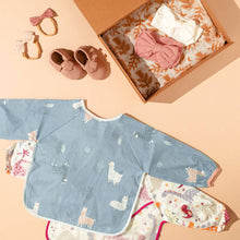 "Itsy Bitsy" Pink Moccs & Smocks — Baby Girl Gift Bundle