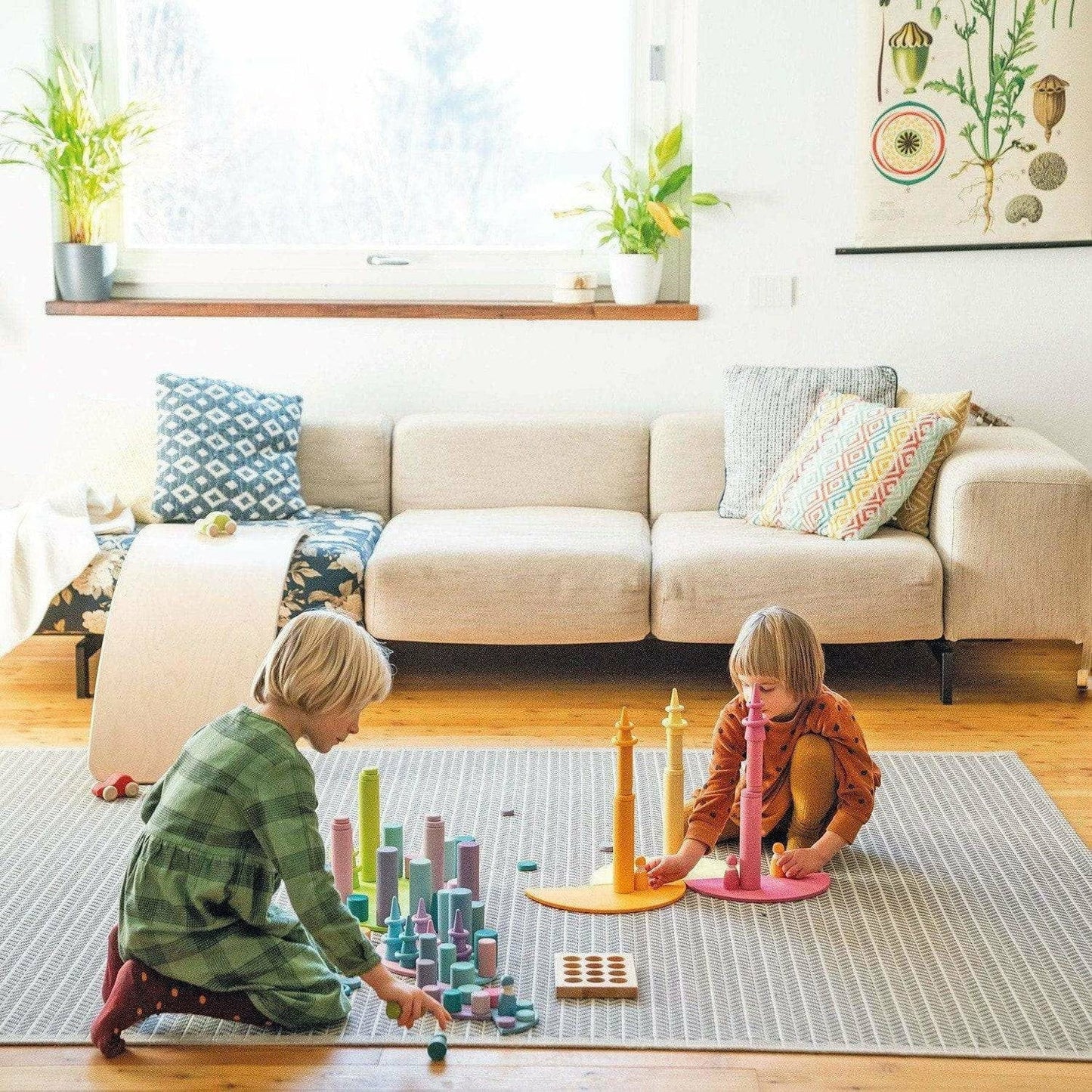 Grimm's Large Semicircles - Pastel