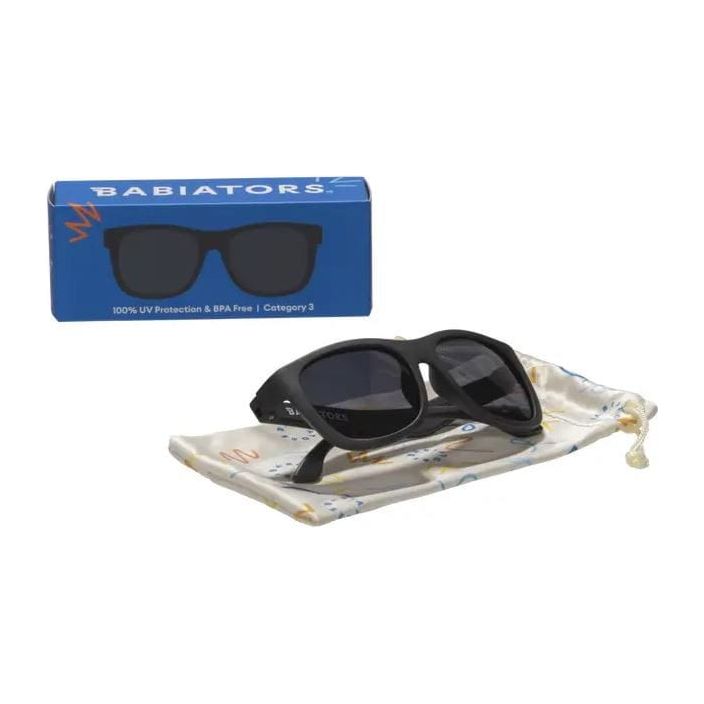Babiators Jet Black Navigator Baby and Kids Sunglasses