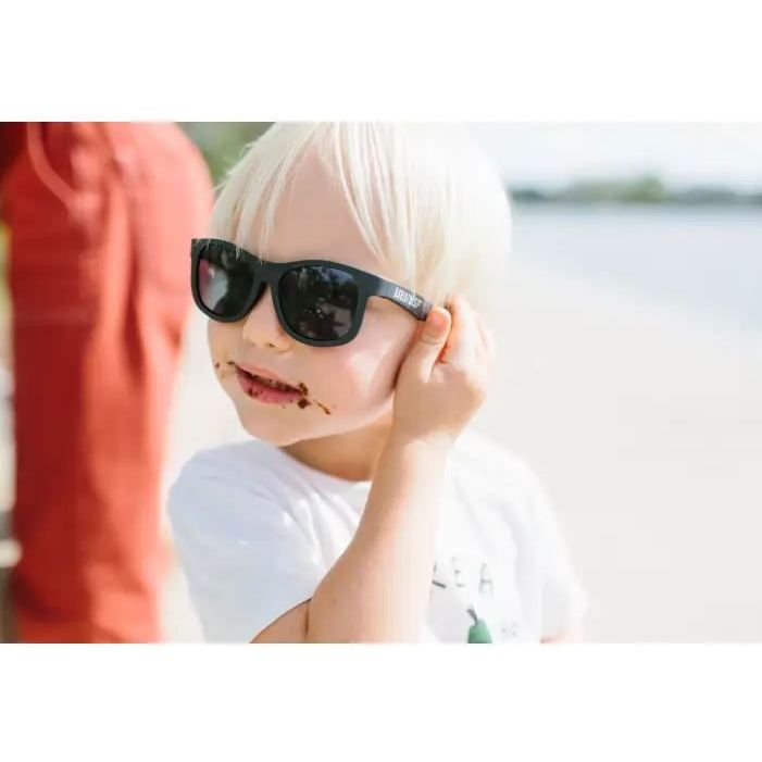 Babiators Jet Black Navigator Baby and Kids Sunglasses