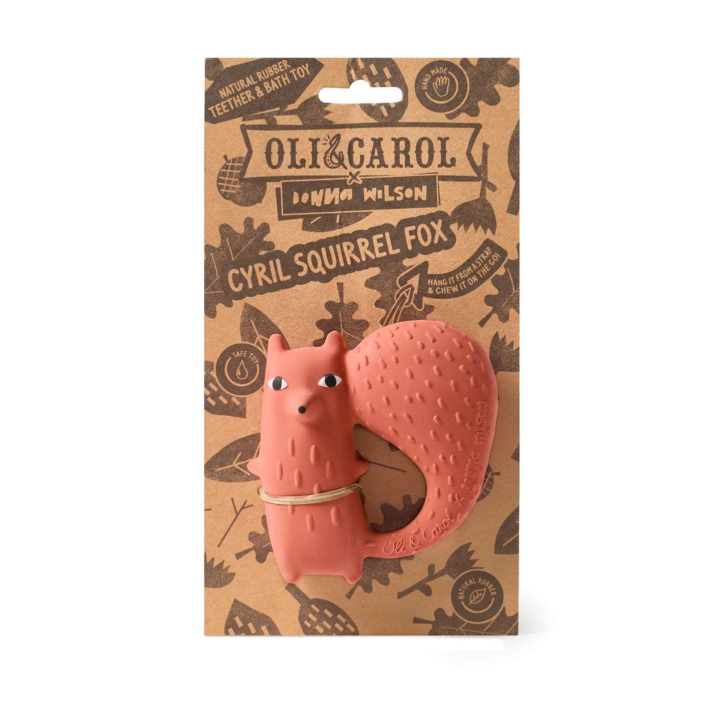 Cyril Squirrel Fox Baby Teether