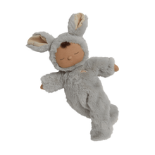 Olli Ella Lullaby Cozy Dinkum Bunny Pip - Smoke