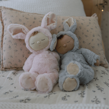 Olli Ella Lullaby Cozy Dinkum Bunny Pip - Smoke