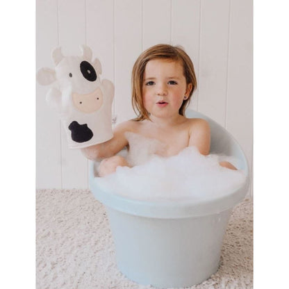 Tikiri Farm Baby Mitt - Cow