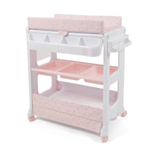 Puggle Duckling 3-in-1 Bath & Changing Unit - Blush Pink Scattered Stars
