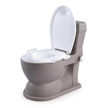 Dolu XL Lights & Sound Training Potty with Storage - Stone Gray