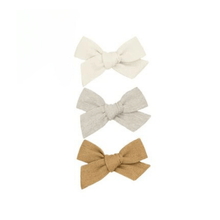 Lou Lou & Company Linen Bow 3 Pack