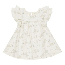 Quincy Mae Flutter Dress - Bunnies