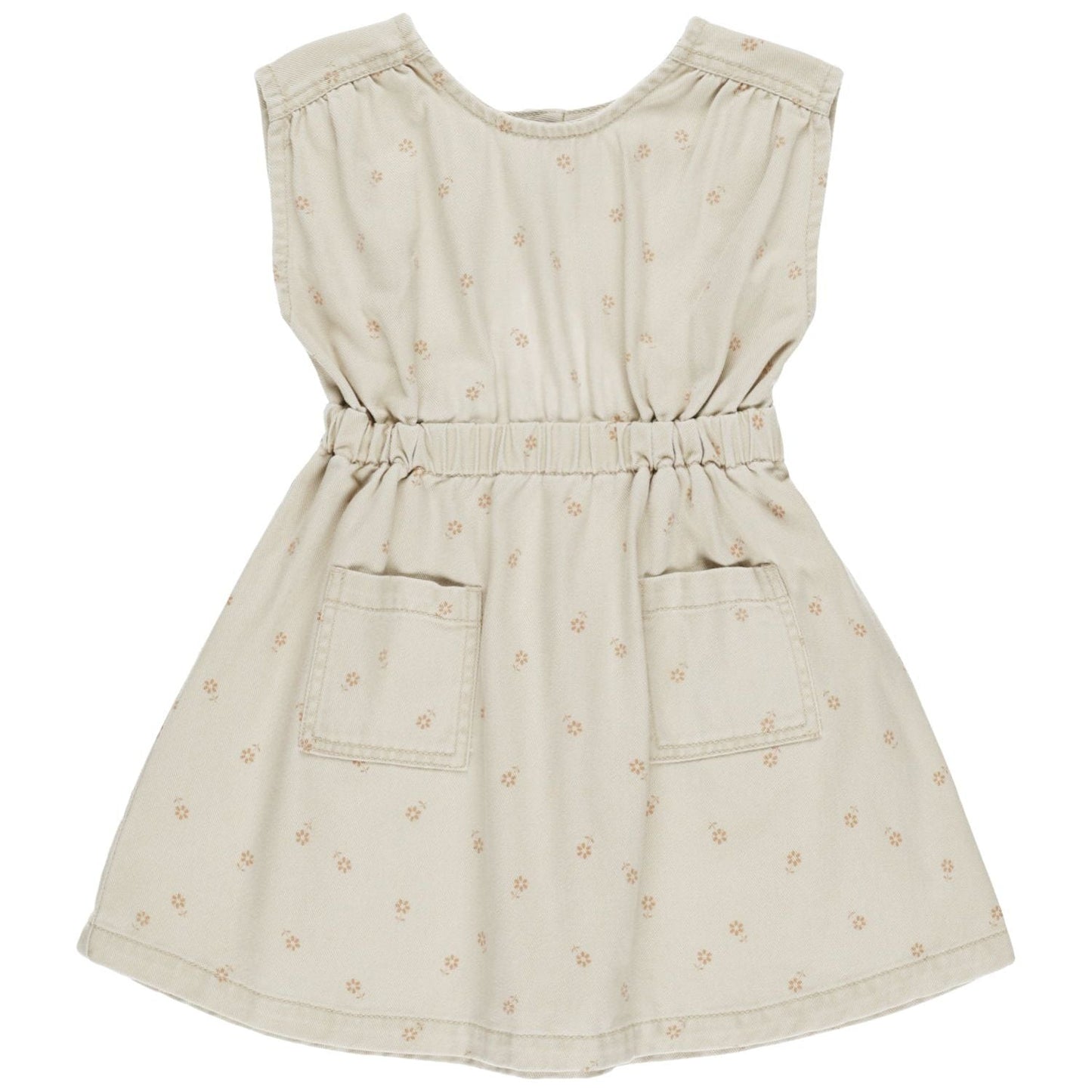 Rylee + Cru Denim Mini Dress Ditsy