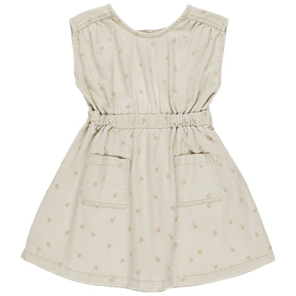 Rylee + Cru Denim Mini Dress Ditsy