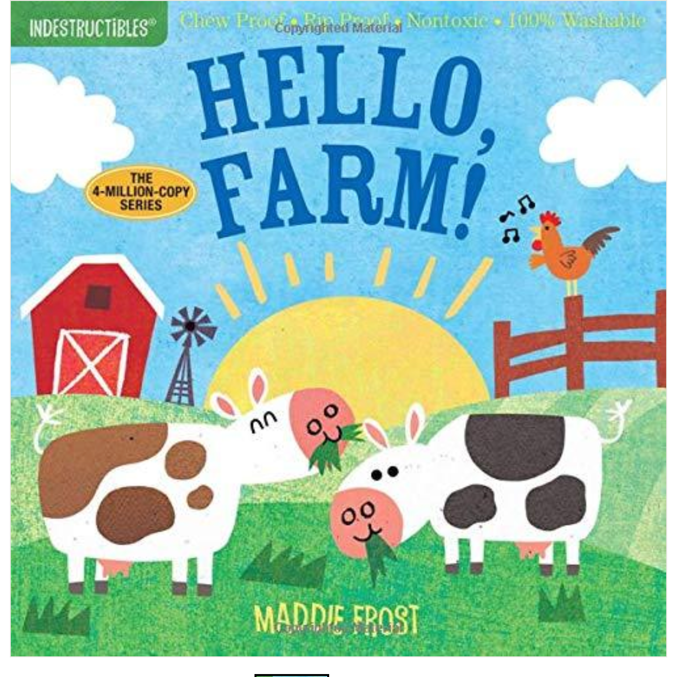 Indestructible Books- Hello, Farm!