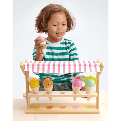 Tender Leaf Scoops and Smiles