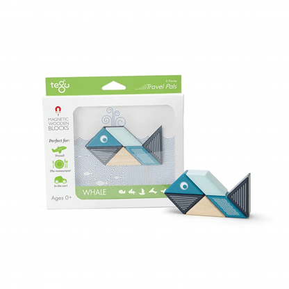 Tegu Travel Pals- Whale