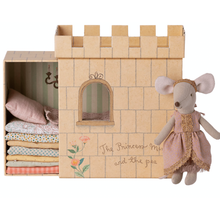Maileg Princess And The Pea Big Sister Mouse- Pink Dress