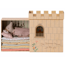 Maileg Princess And The Pea Big Sister Mouse- Pink Dress