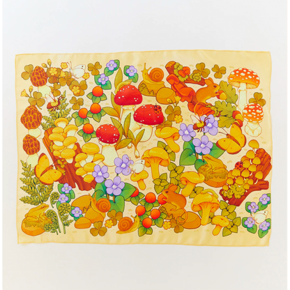 Sarah's Silks Seek & Find Mushroom Playsilk