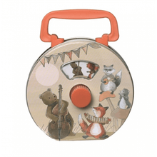 Egmont Musical Tin Radio Musicians