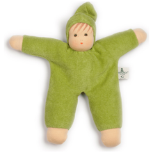 Nanchen Natur Organic "Schmuse" Doll Green
