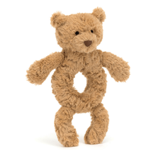 Jellycat Bartholomew Bear Ring Rattle