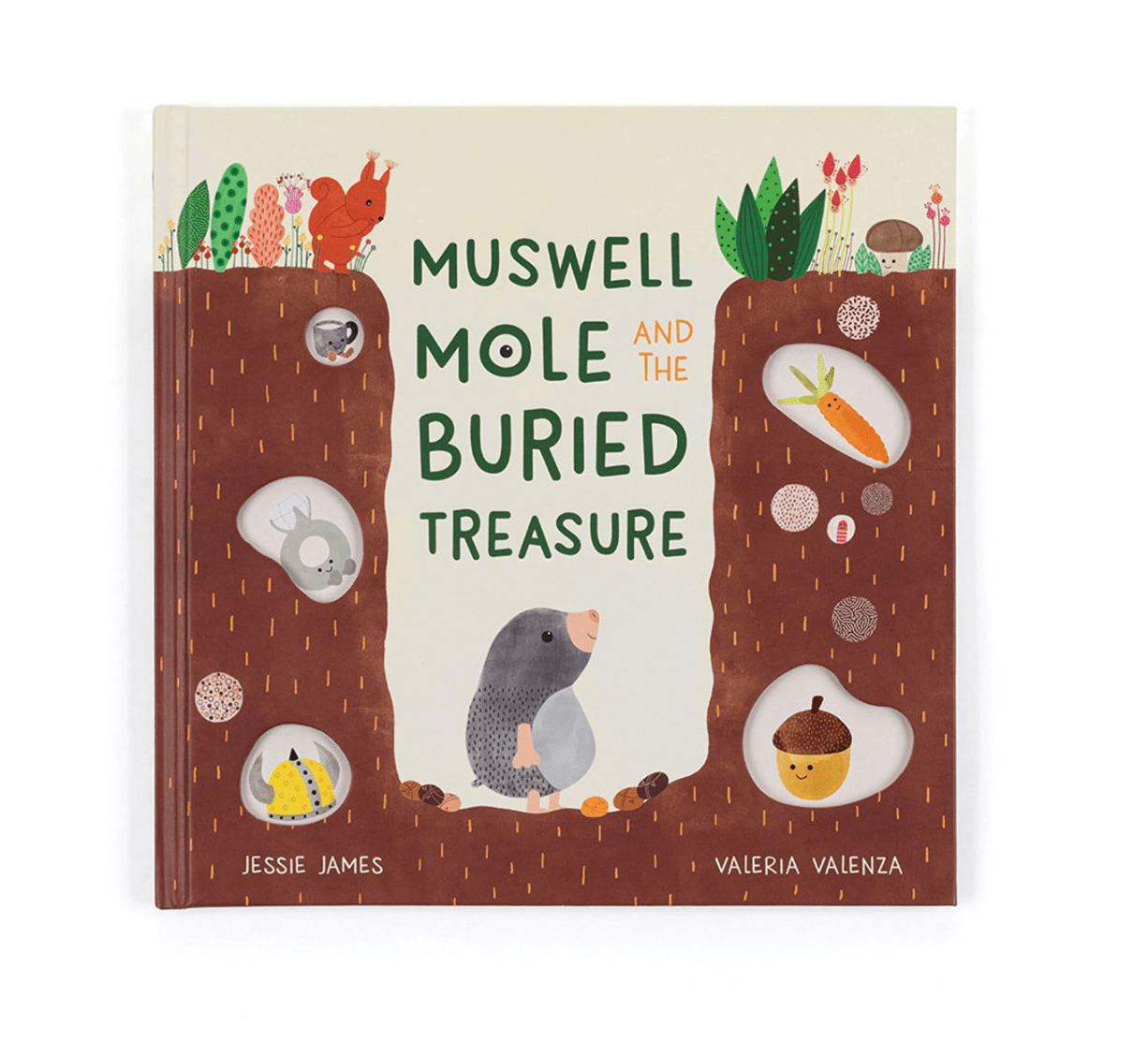 Jellycat Muswell Mole And The Buried Treasure