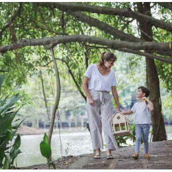 Plan Toys Slide N Go Dollhouse