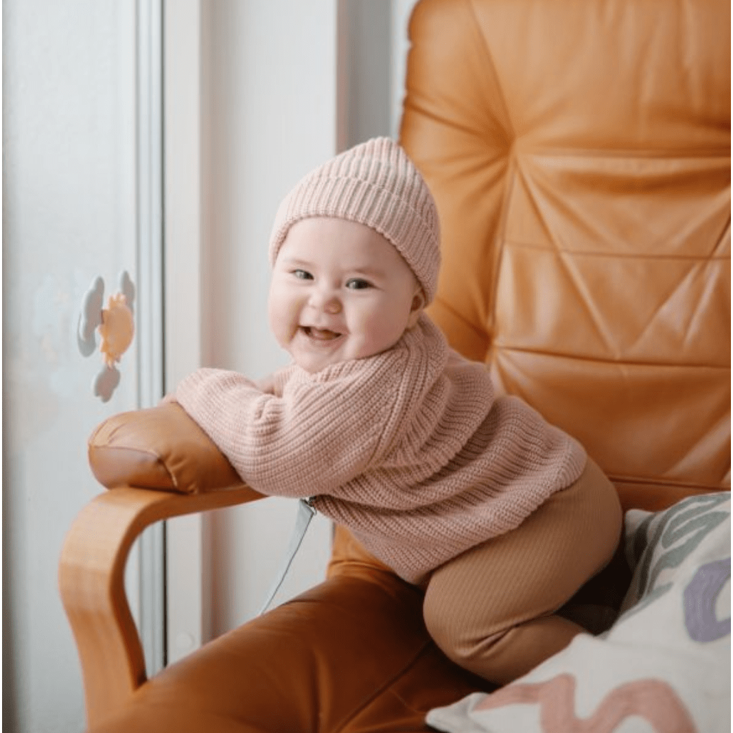 Mushie Sunshine Suction Spinner Toy