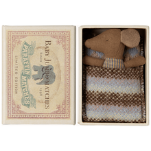 Maileg Sleepy Wakey Baby Mouse In Matchbox 2024- Rose