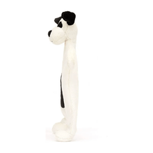 Jellycat Bashful Black and Cream Puppy Comforter