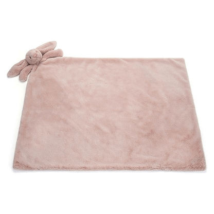 Jellycat Bashful Luxe Bunny Rosa Blankie