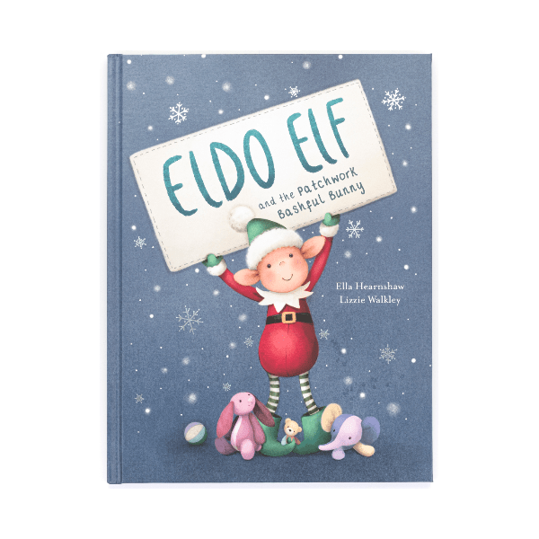 Jellycat Eldo Elf and the Patchwork Bashful Bunny Book