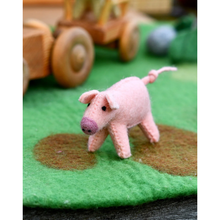 Tara Treasures Felt Pig Farm Animal Toy