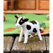 Tara Treasures Felt Cow Farm Animal Toy