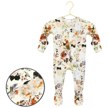 Lou Lou & Company Zippered Footie- Nellie