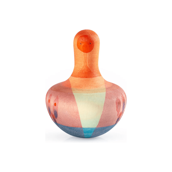 Grapat Mellow Orange Bird Rocking Toy