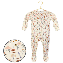 Lou Lou & Company Zippered Footie- Rachel