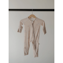 Forever French Baby Bamboo Zip Pajamas- Ruby