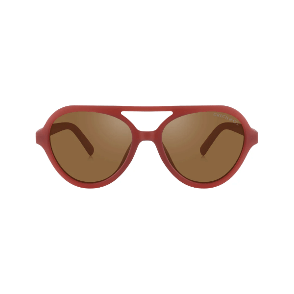Grech & Co Aviator Polarized Sunglasses- Cinnamon