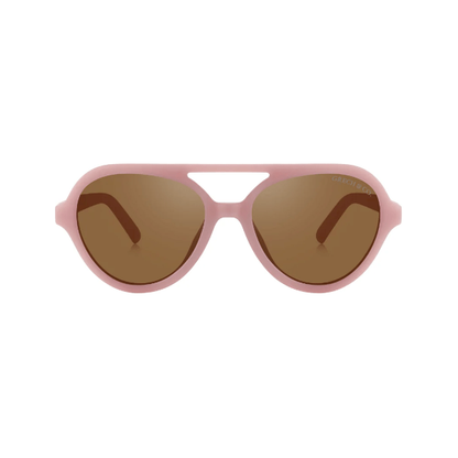Grech & Co Aviator Polarized Sunglasses- Heather Rose