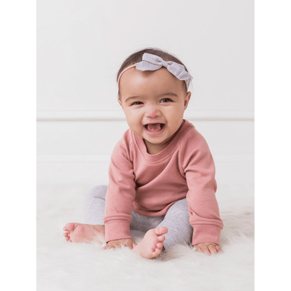 Colored Organics Portland Pullover- Rose